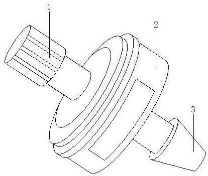 Dual-purpose irrigation emitter for spray irrigation and drip irrigation