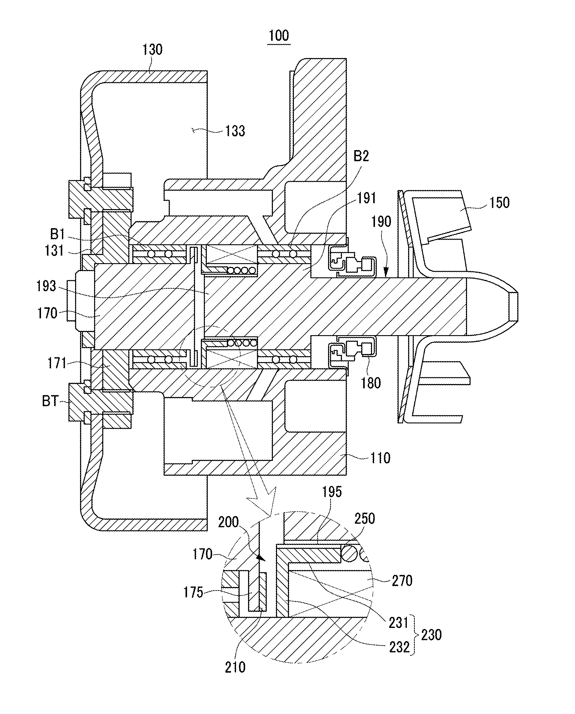 Water pump for vehicle