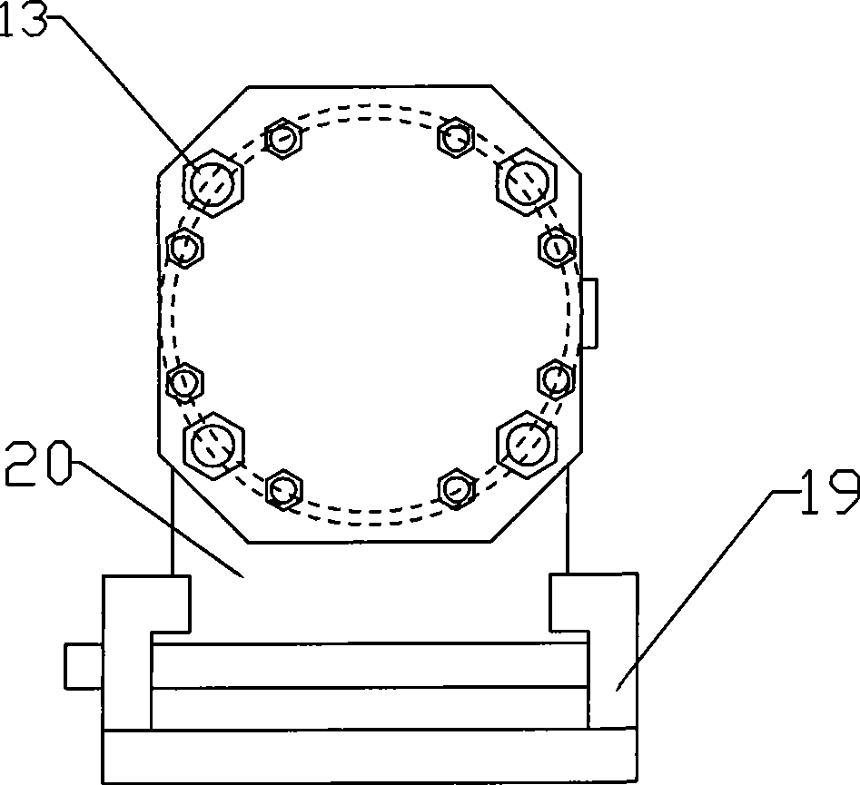 Linkage hydraulic clamper for mining fully hydraulic rig