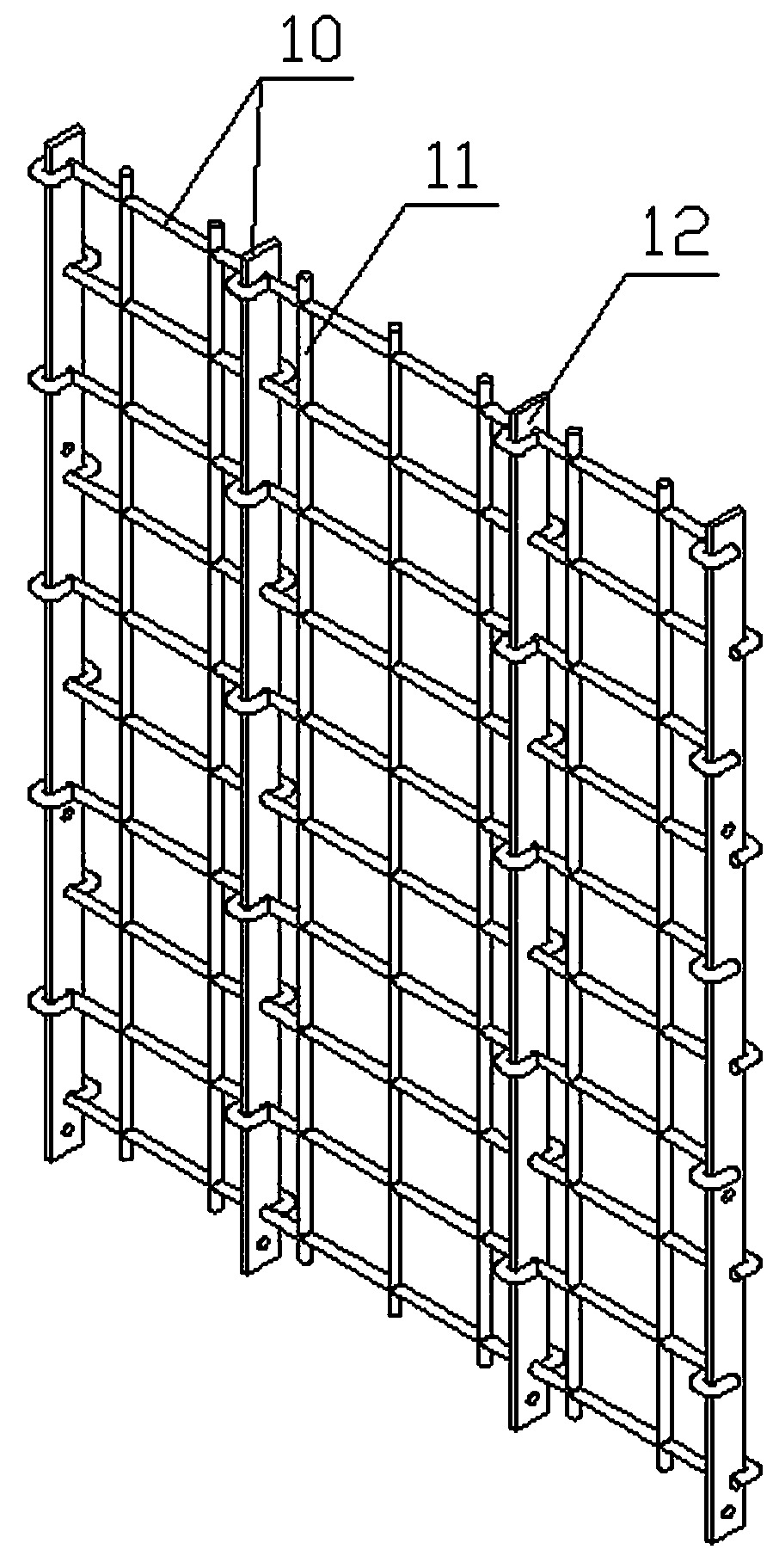 Efficient and fast construction method of integrally-formed energy-saving wall