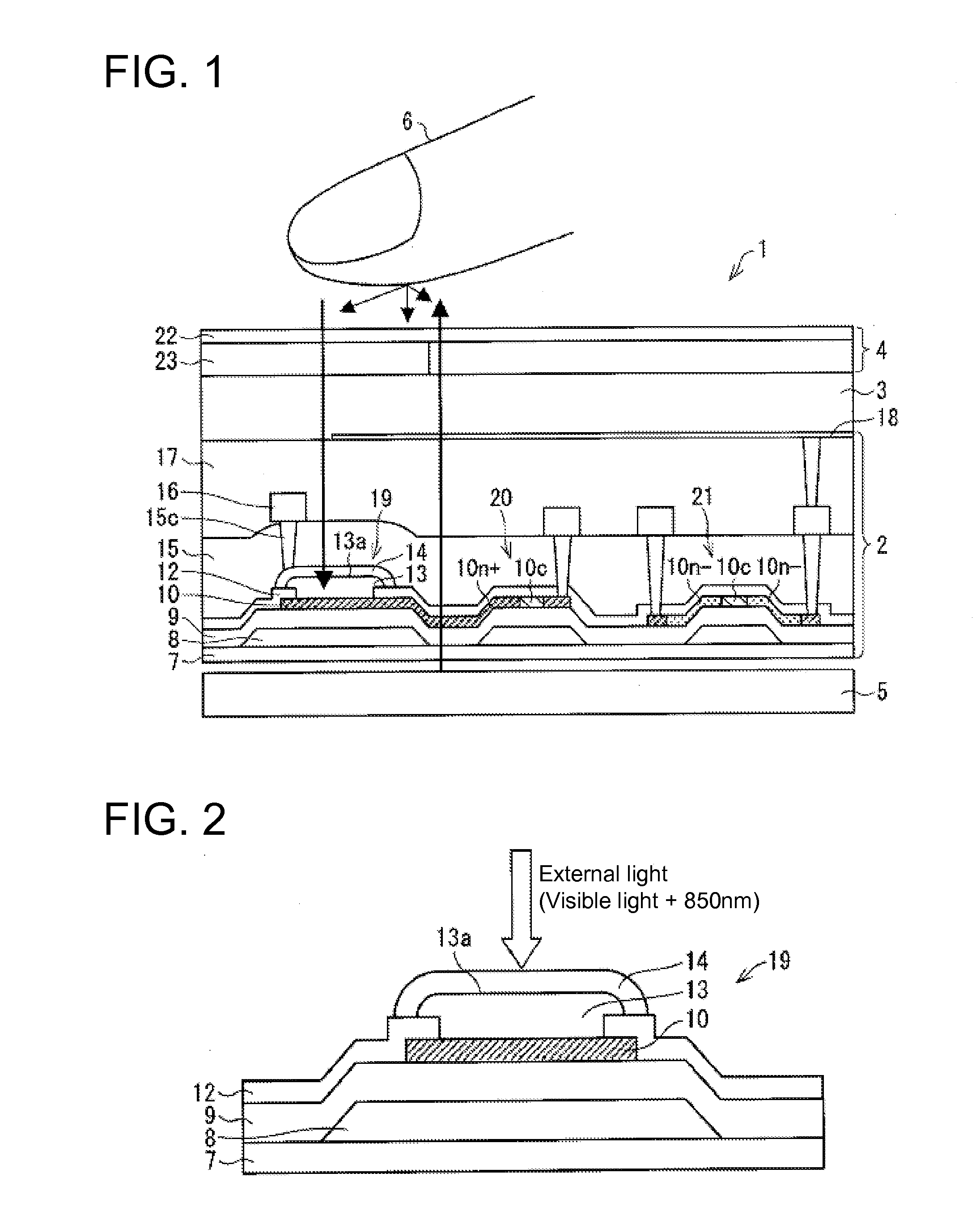 Photodiode and manufacturing method for same, substrate for display panel, and display device