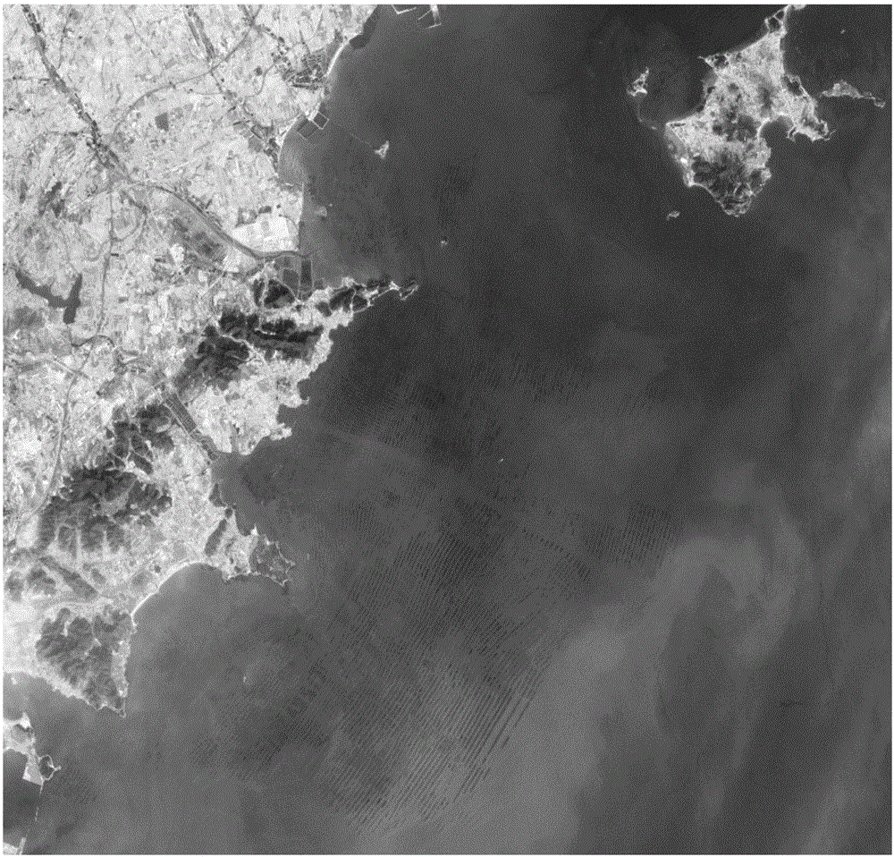 Deep learning based raft cultivation remote sensing image scene labeling method