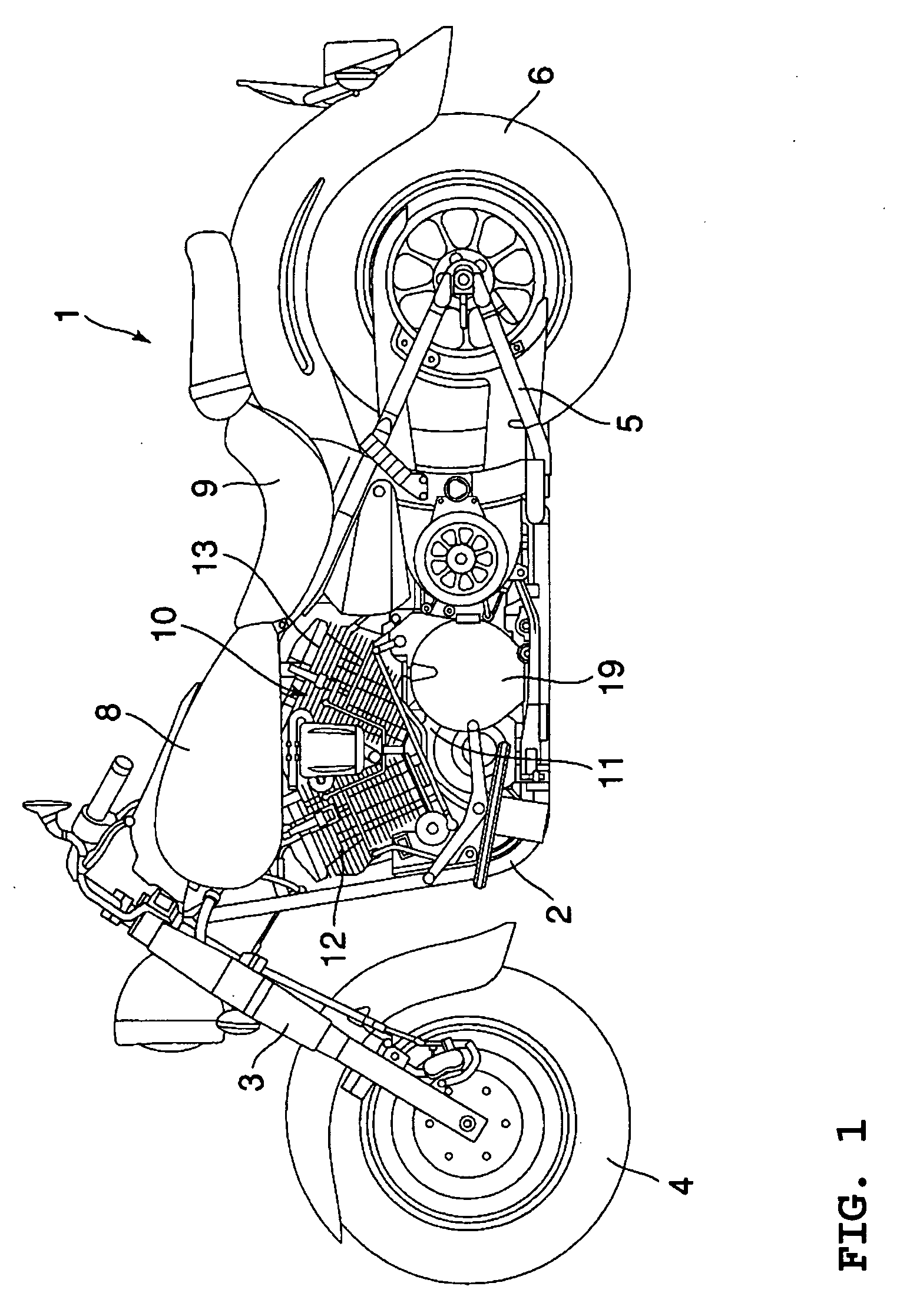 Dry-sump, four-stroke engine lubrication device