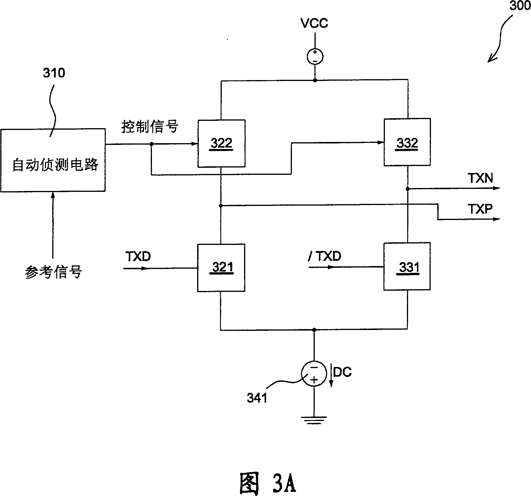 Circuits at sending end, circuits at receiving end, interface switching module, and interface switching method