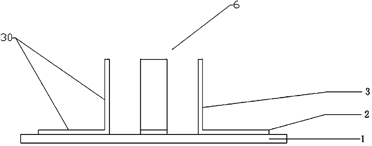 Anti-collapse device used for sandy soil nursery stock support and use method of anti-collapse device