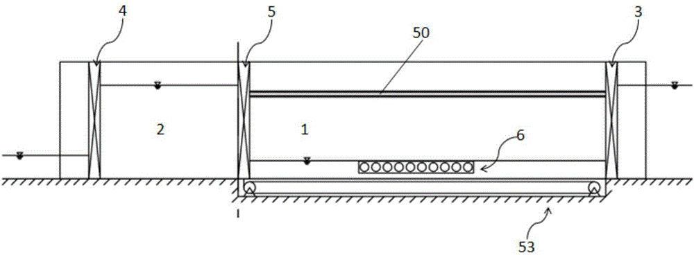 Water-saving ship lock and ship lockage method thereof