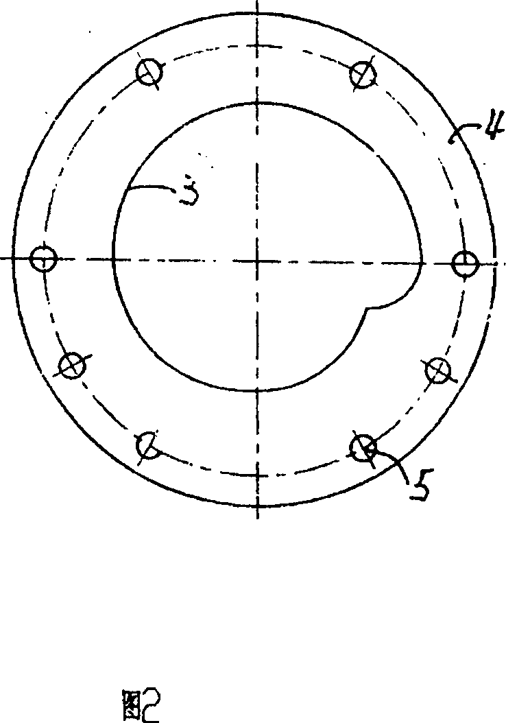 Plastic-lining centrifugal pump special-shaped flow passage processing device