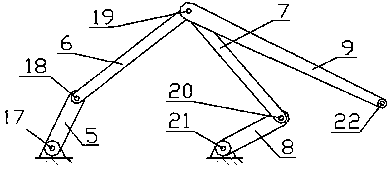 Hybrid-driven controllable excavation mechanism