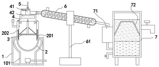 Beautifying and whitening cosmetic plant essential oil, extraction equipment and preparation method thereof