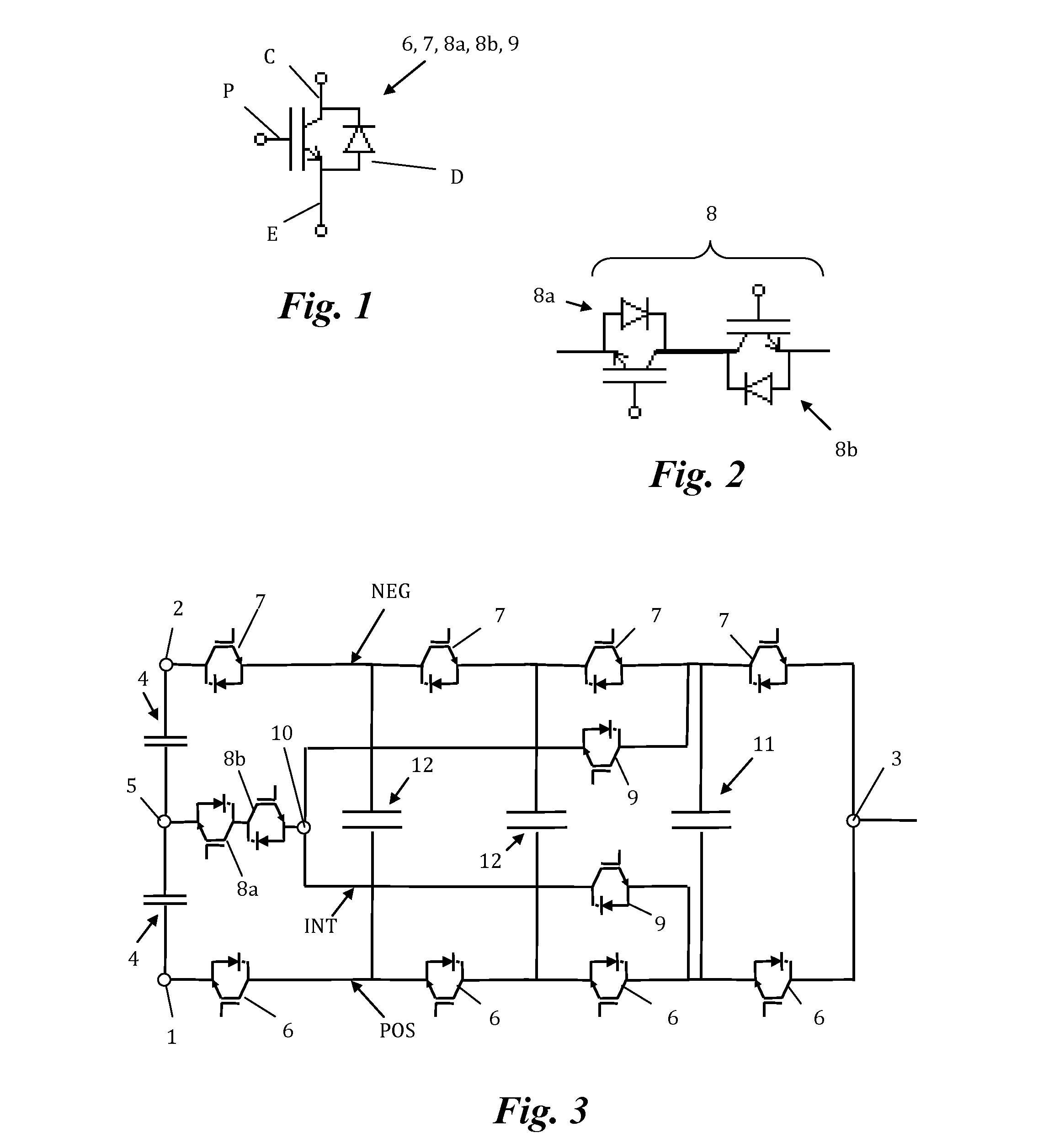 Multilevel electronic power converter