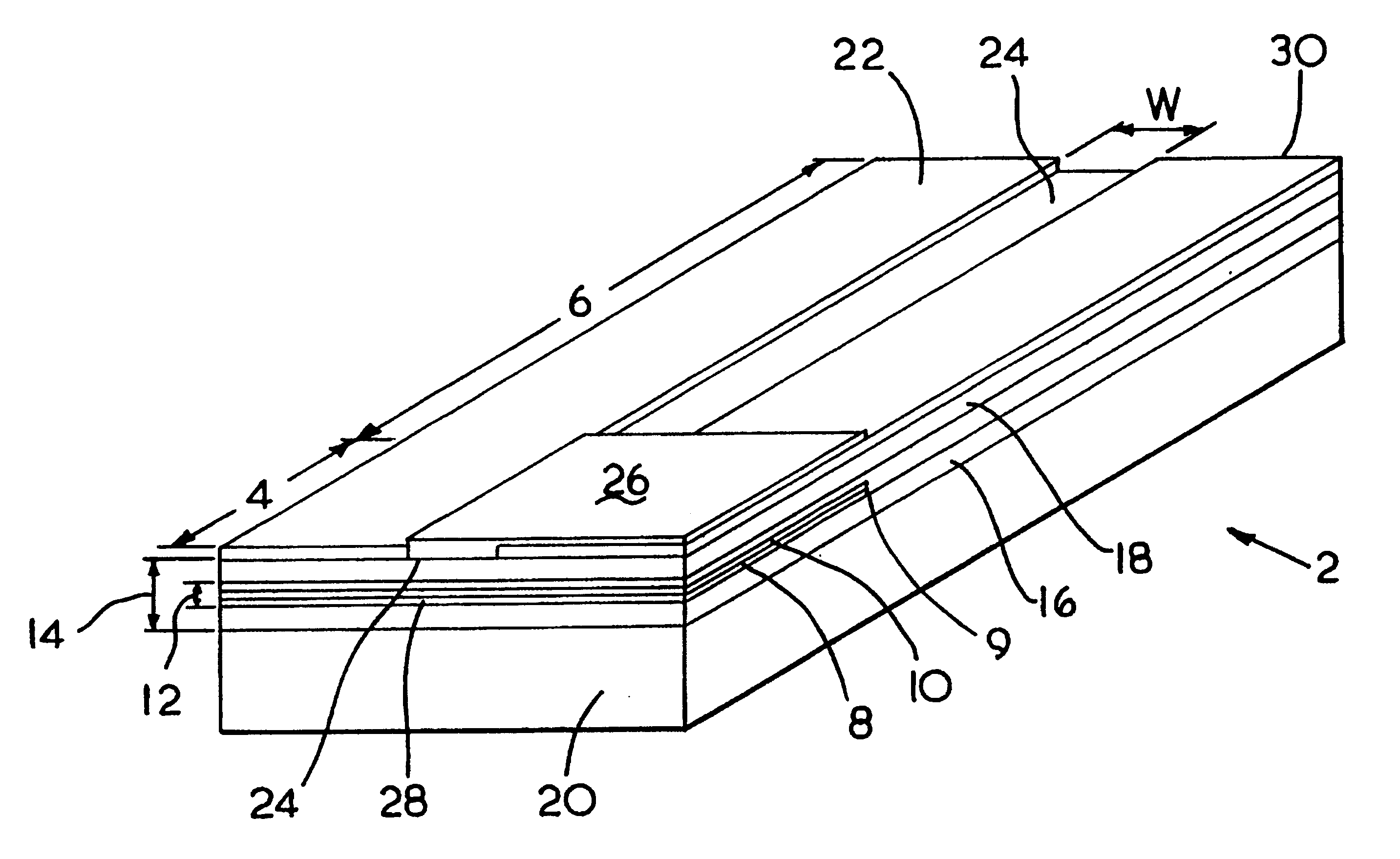 Electro-optic semiconductor devices and method for making the same