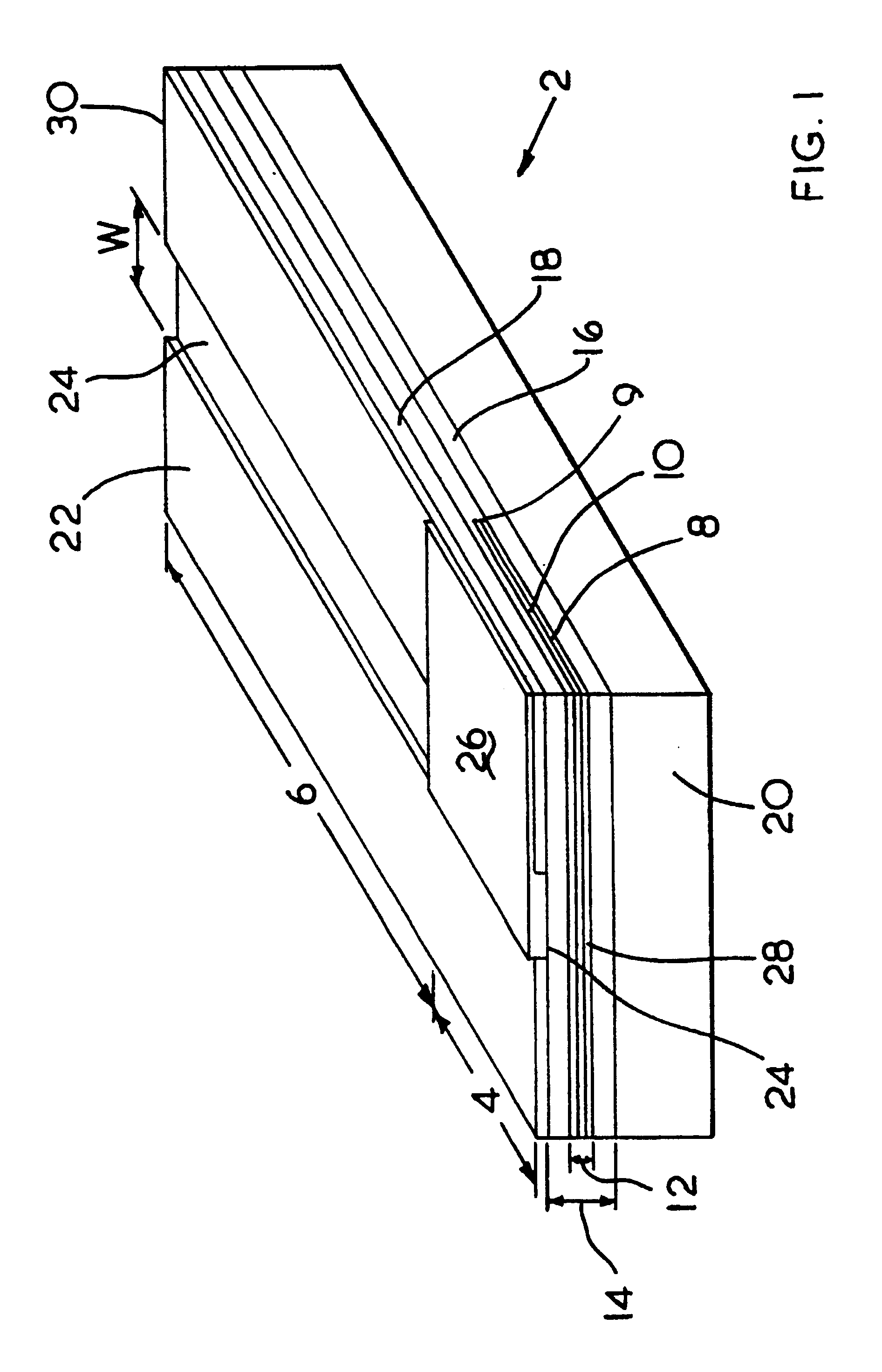 Electro-optic semiconductor devices and method for making the same