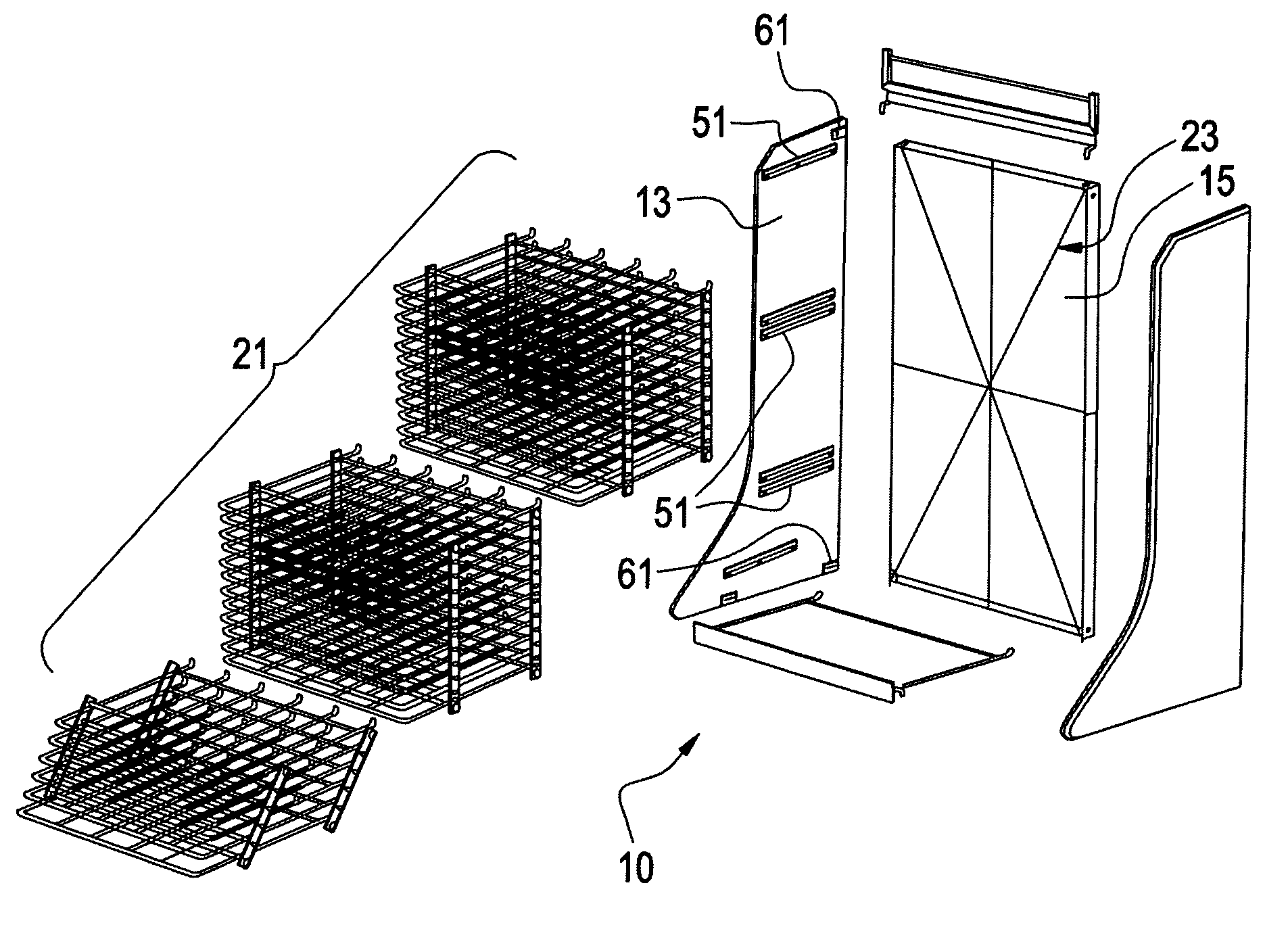 Collapsible rack