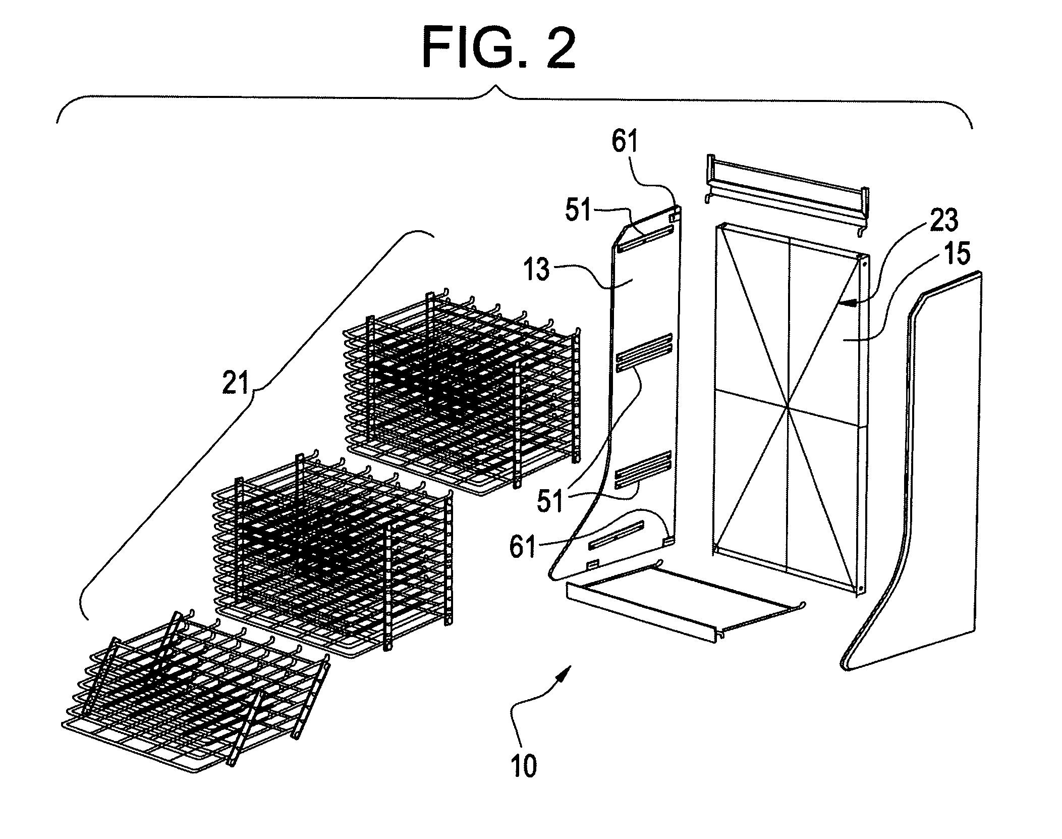 Collapsible rack