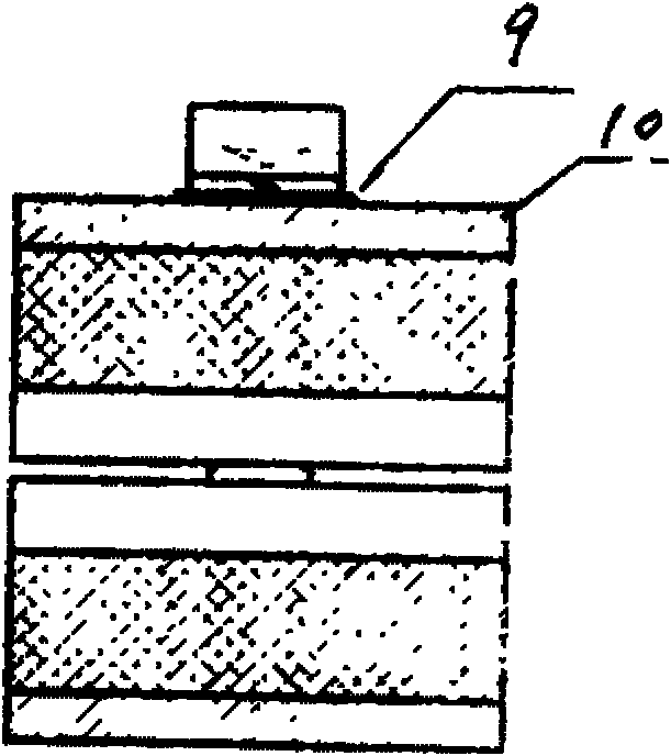 Light pipe clamp with smooth riveting base plate