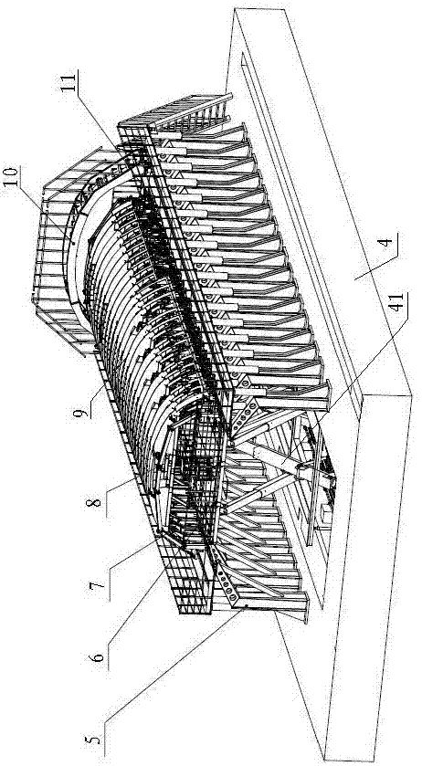 Aircraft wall panel digitalization processing and assembling system