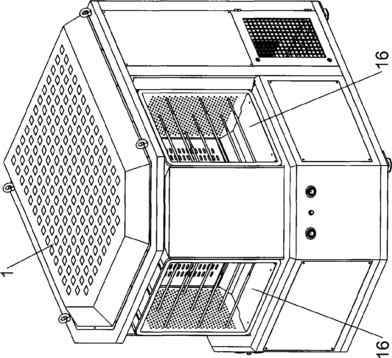 Improved vacuum-sulfurizing, bottom-sticking, freezing-moulding technique for processing boots and device thereof