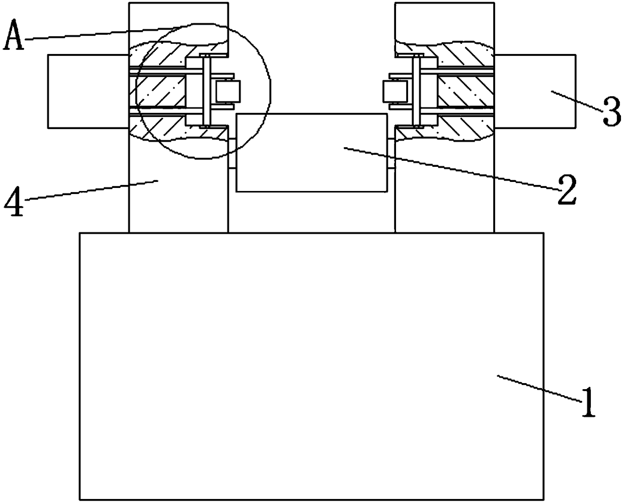 Automatic feeding device for grinding machine