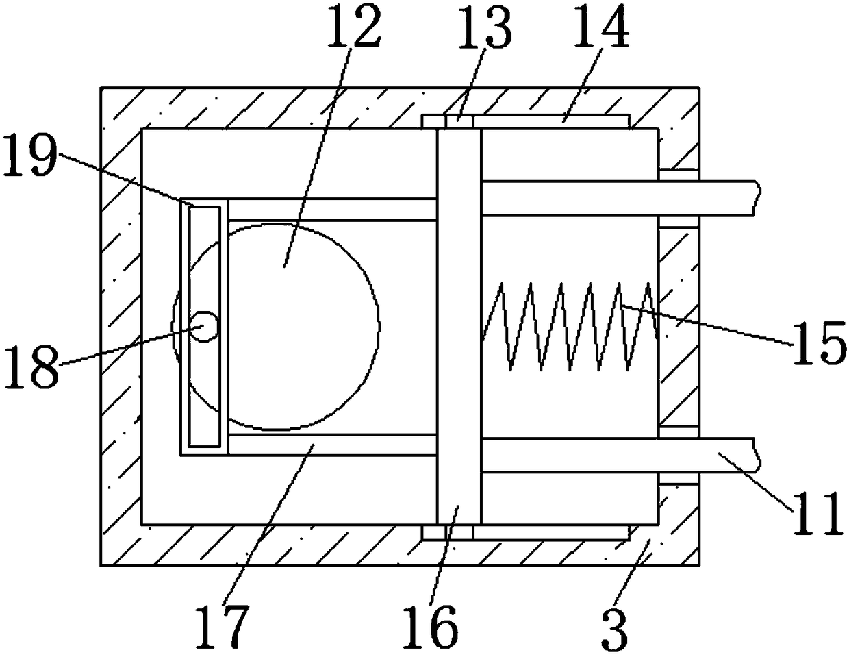 Automatic feeding device for grinding machine