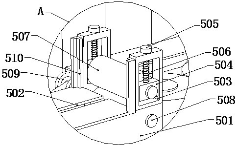 Lithium battery laser welding device for new energy automobile and using method