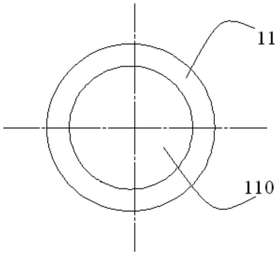 Submerged nozzle for special-shaped blank casting and arrangement mode thereof