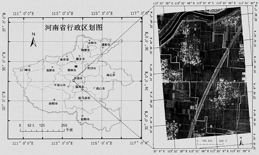 Crop disaster situation loss assessment method based on remote-sensing sampling