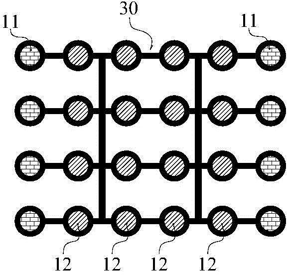 Soft soil foundation combined pile net structure