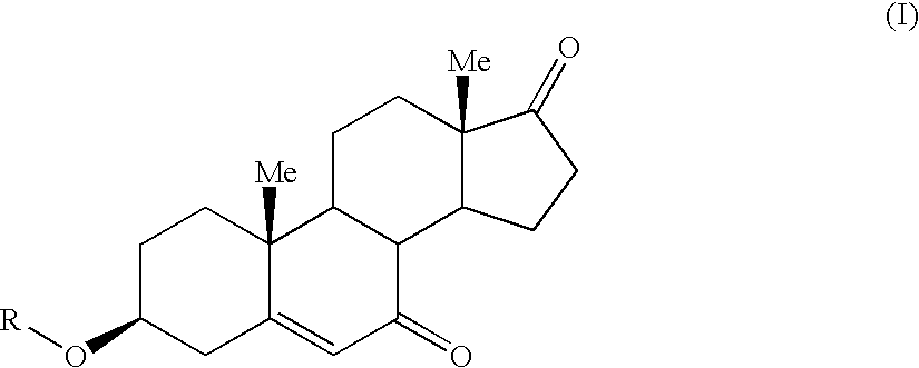 7-Oxo-DHEA compounds for treating keratinous conditions/afflictions