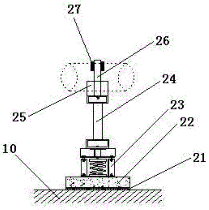 Seismic isolation construction method of ventilation and air-conditioning equipment room