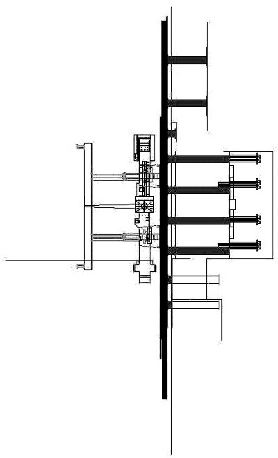 Hoisting method of heavy rolling mill arch in confined space