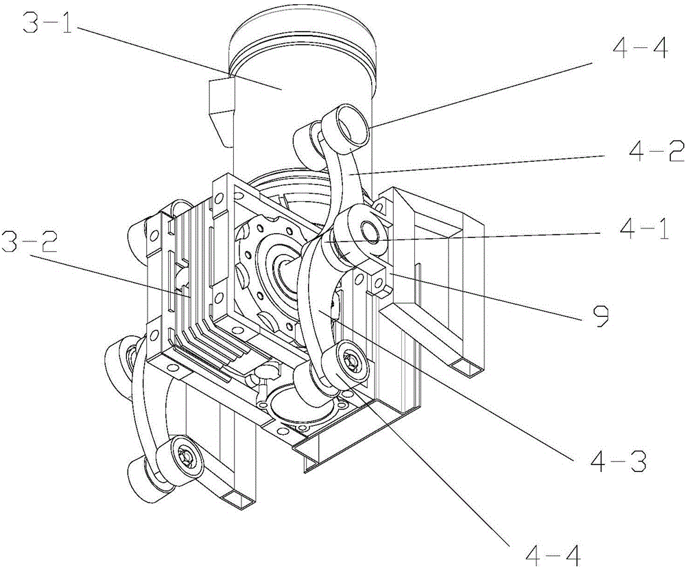 Load-carrying stair-climbing conveyor