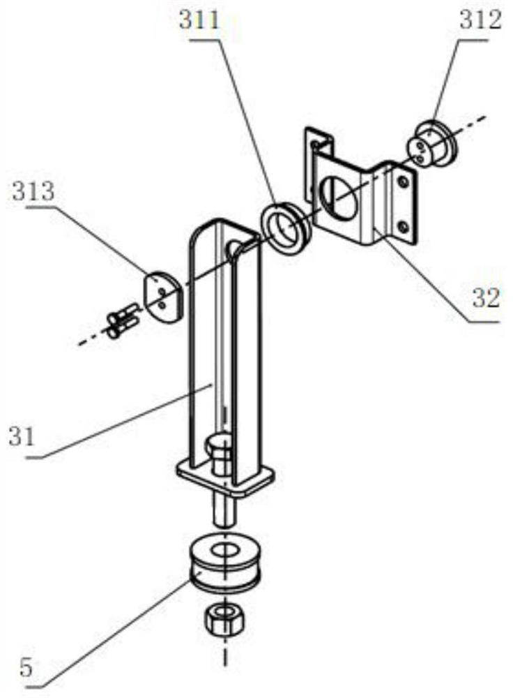 Battery bracket for new energy vehicle