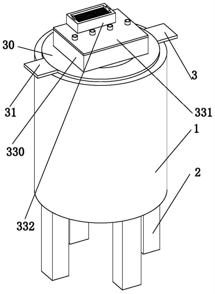 An industrial hydrogen production conversion furnace device