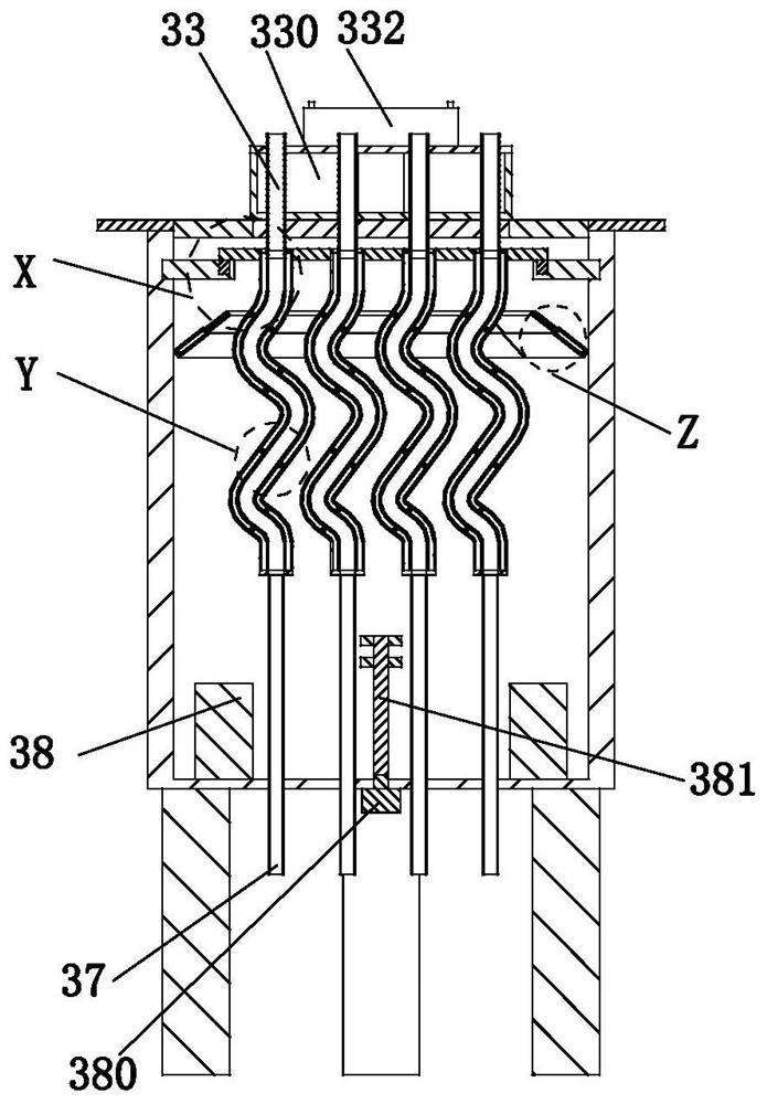 An industrial hydrogen production conversion furnace device