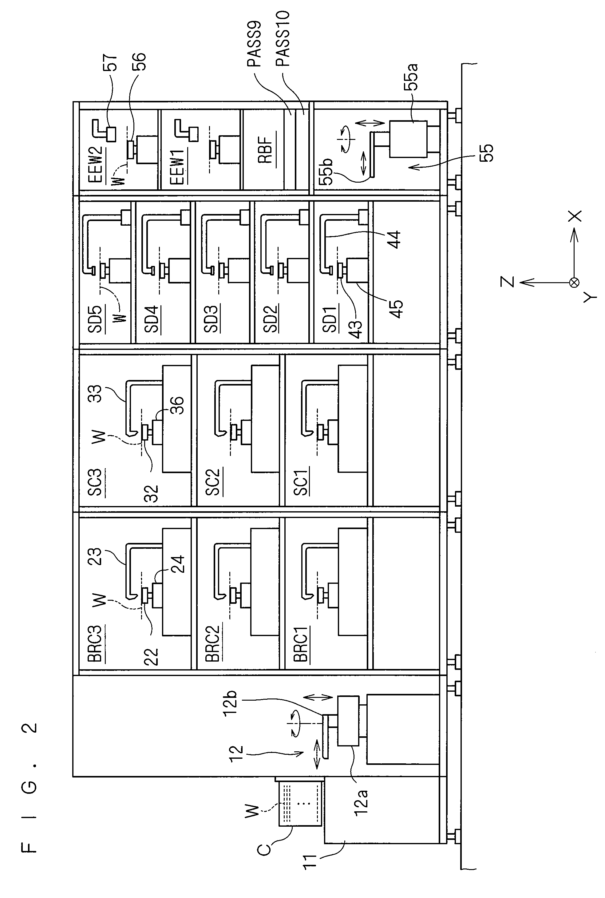 Substrate processing system capable of monitoring operation of substrate processing apparatus