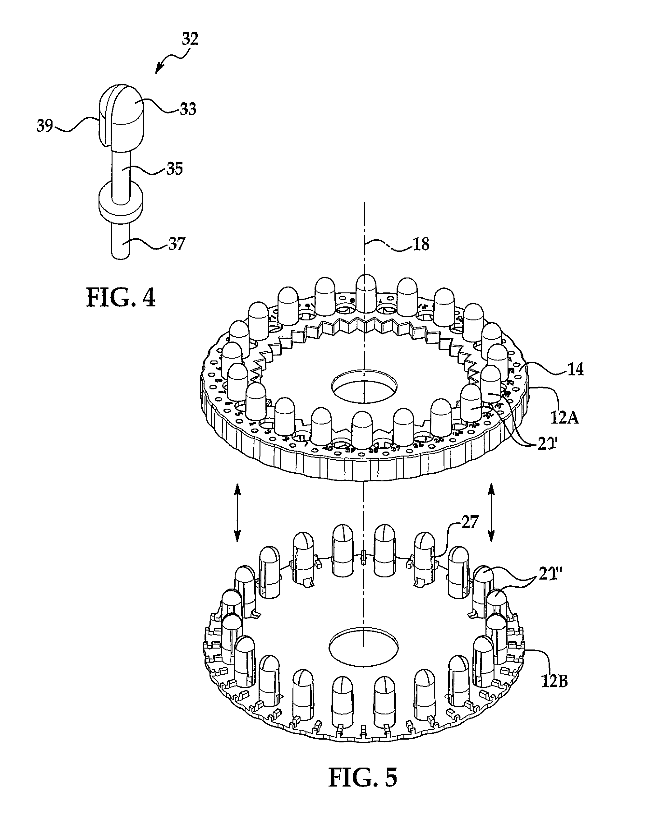 Device and kit for making knotted string accessories