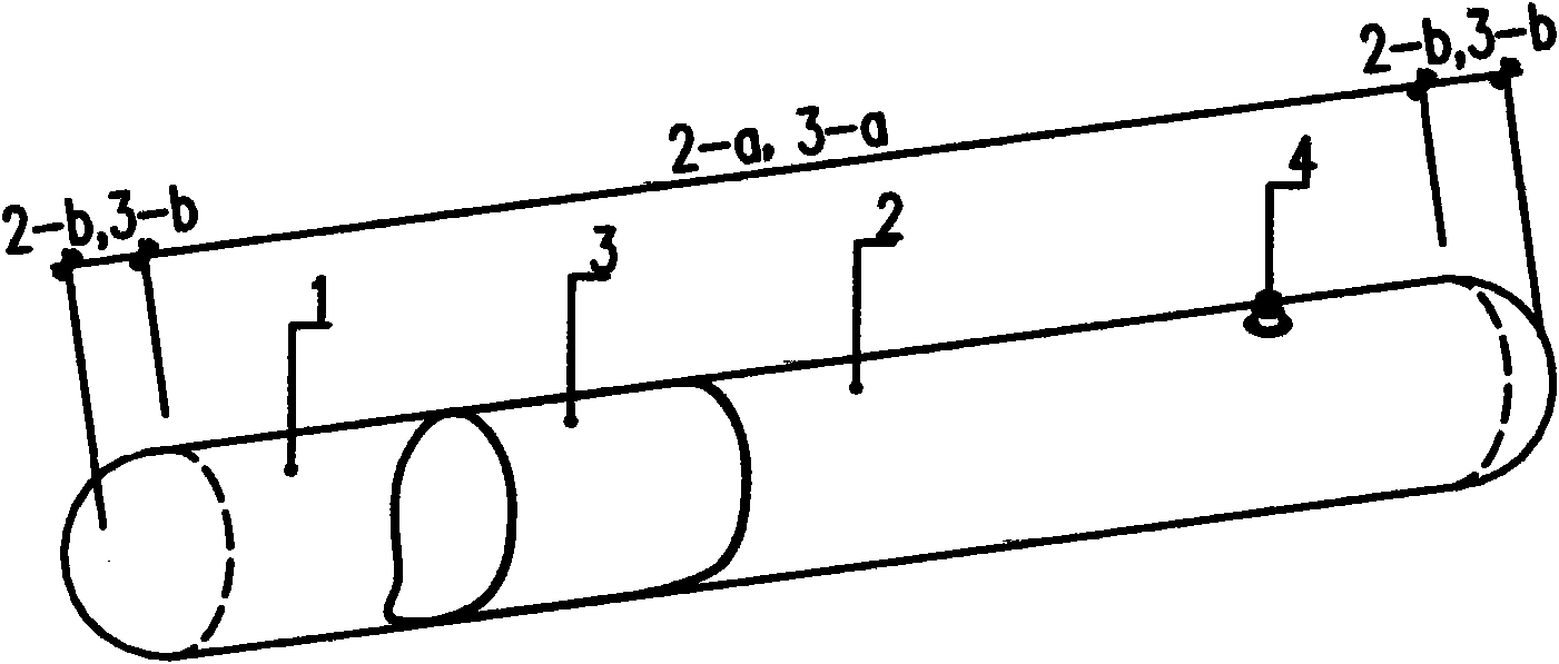 Tubular inflating filling mold for cast-in-situ concrete