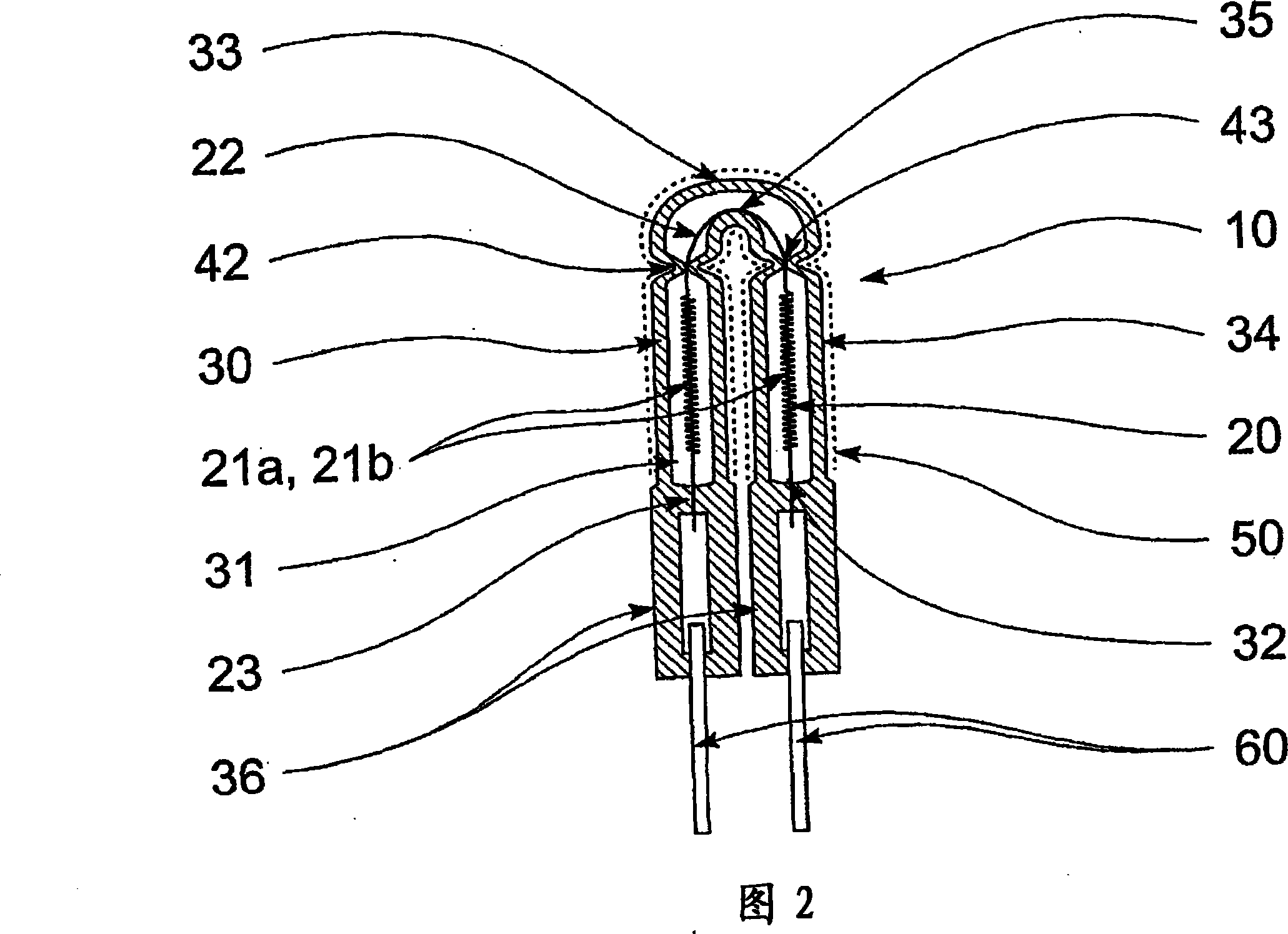 Lamp with infrared reflection coating