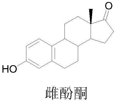 Preparation method of estrone