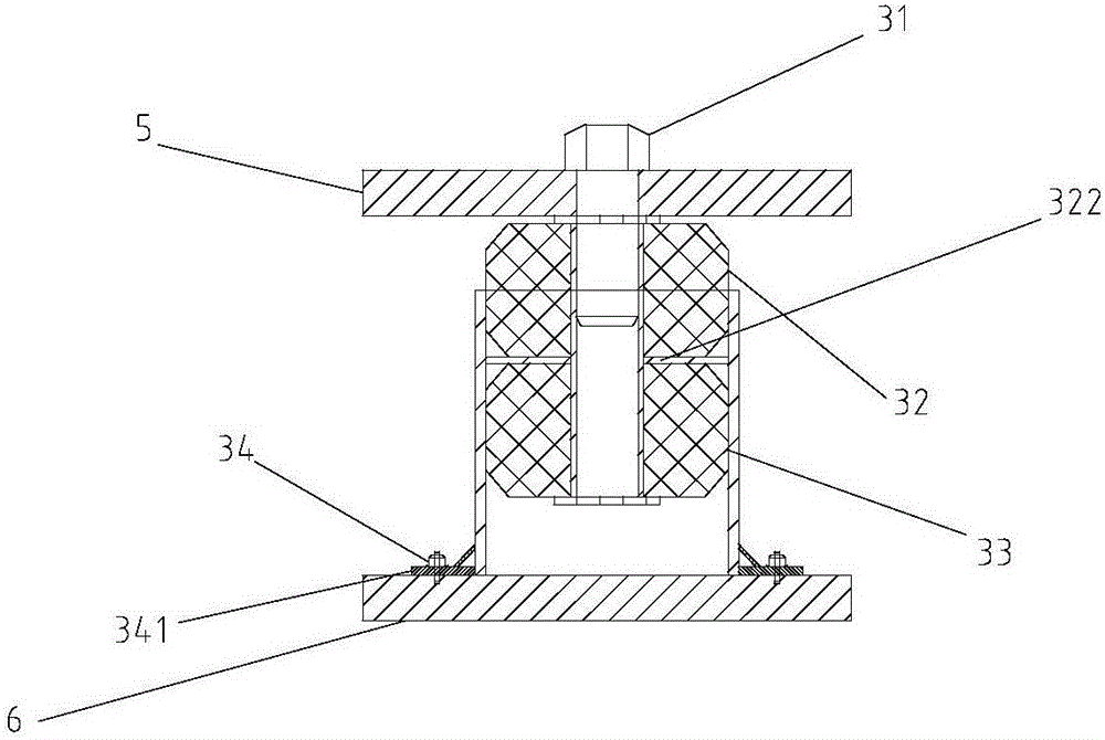 Ice-resistant device applicable to polar ice zone ocean platform