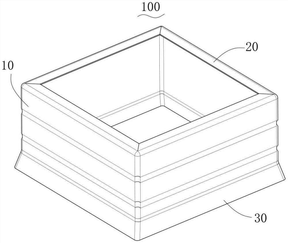 Pile body corner protection sleeve and prefabricated building structure