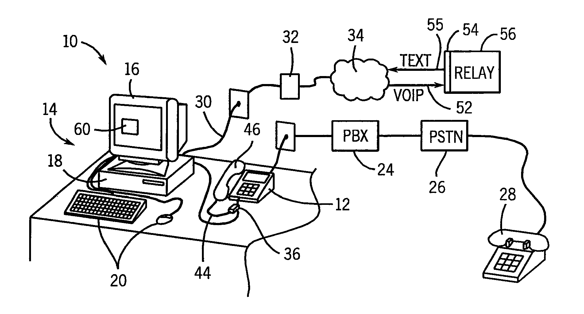 Device independent text captioned telephone service