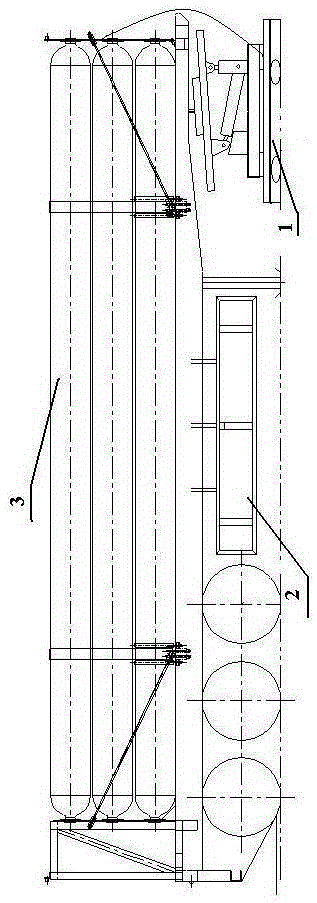 Jacking type hydraulic substation system