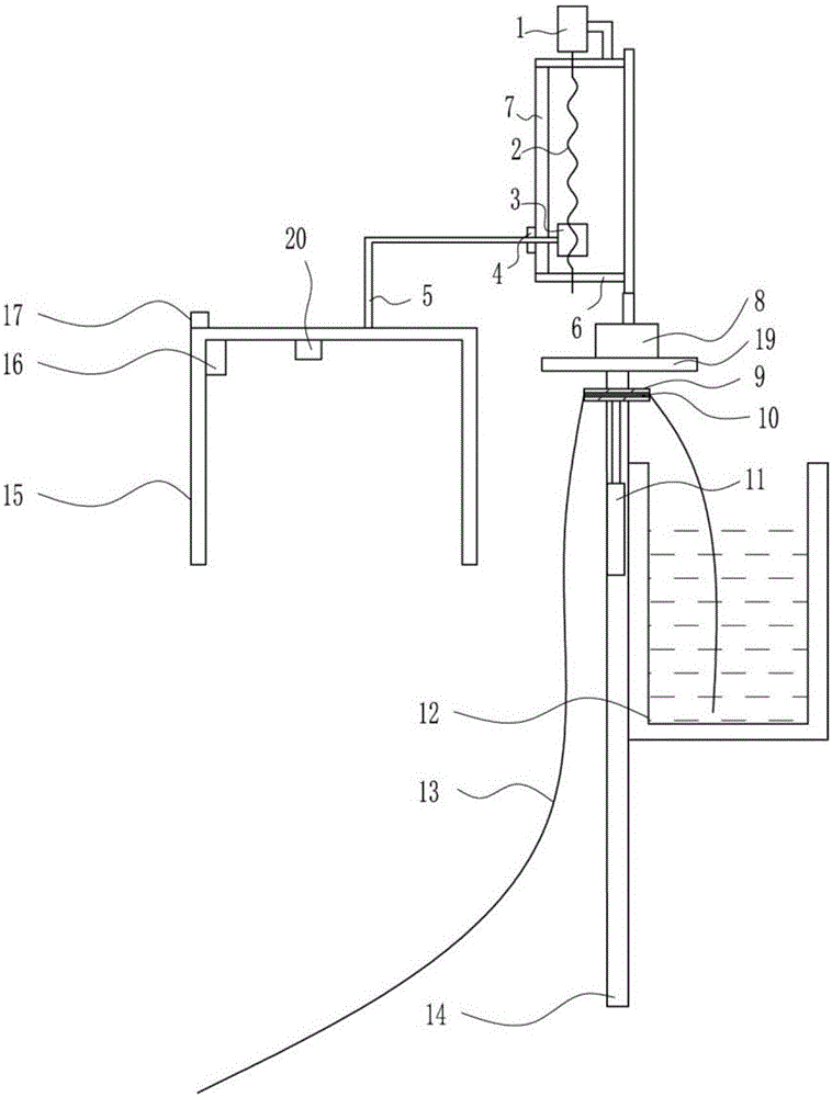 Seedling safety protection device used for municipal intelligent gardens