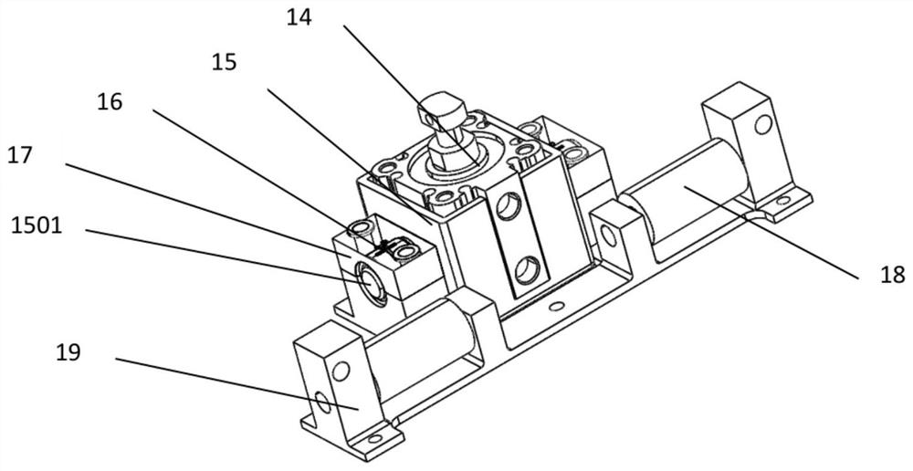 Driving and control system for super-flat bearing robot