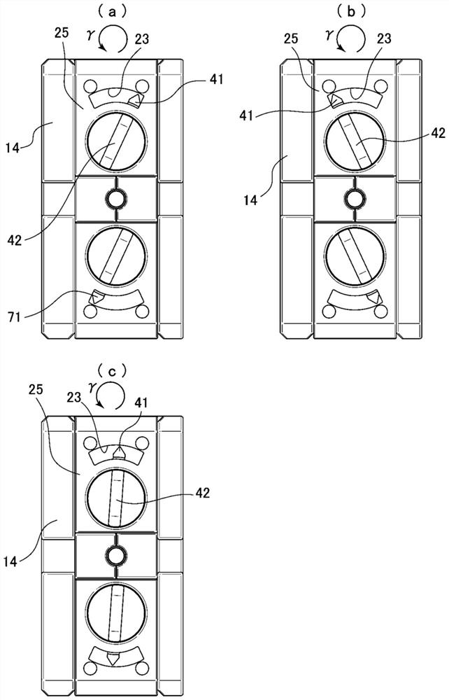 Terminal handling device