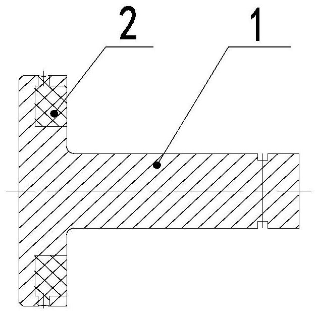 Lubricating oil return filter with one-way valve