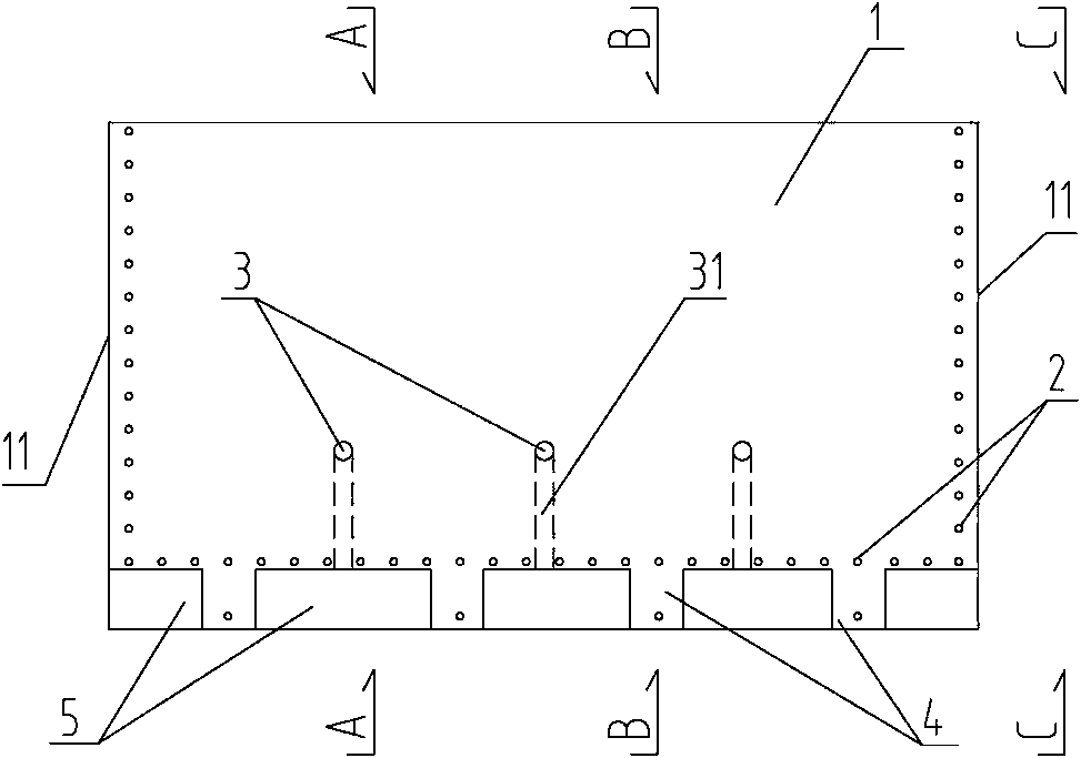 A prefabricated shear wall with cast-in-place connection