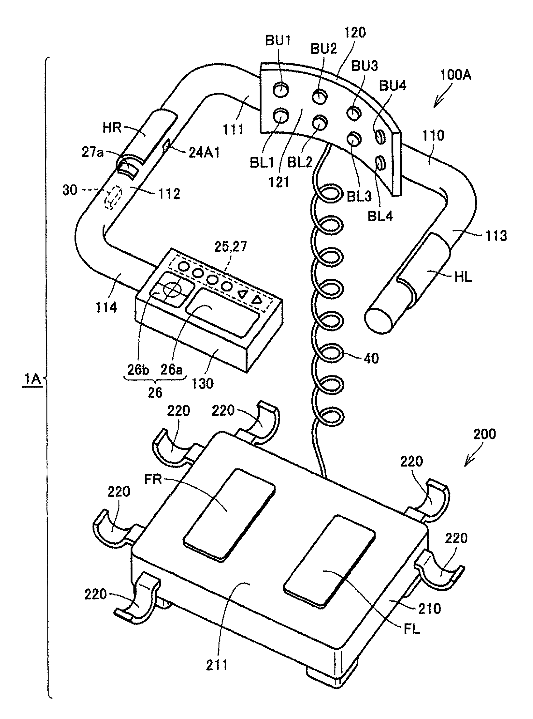 Body fat measurement device