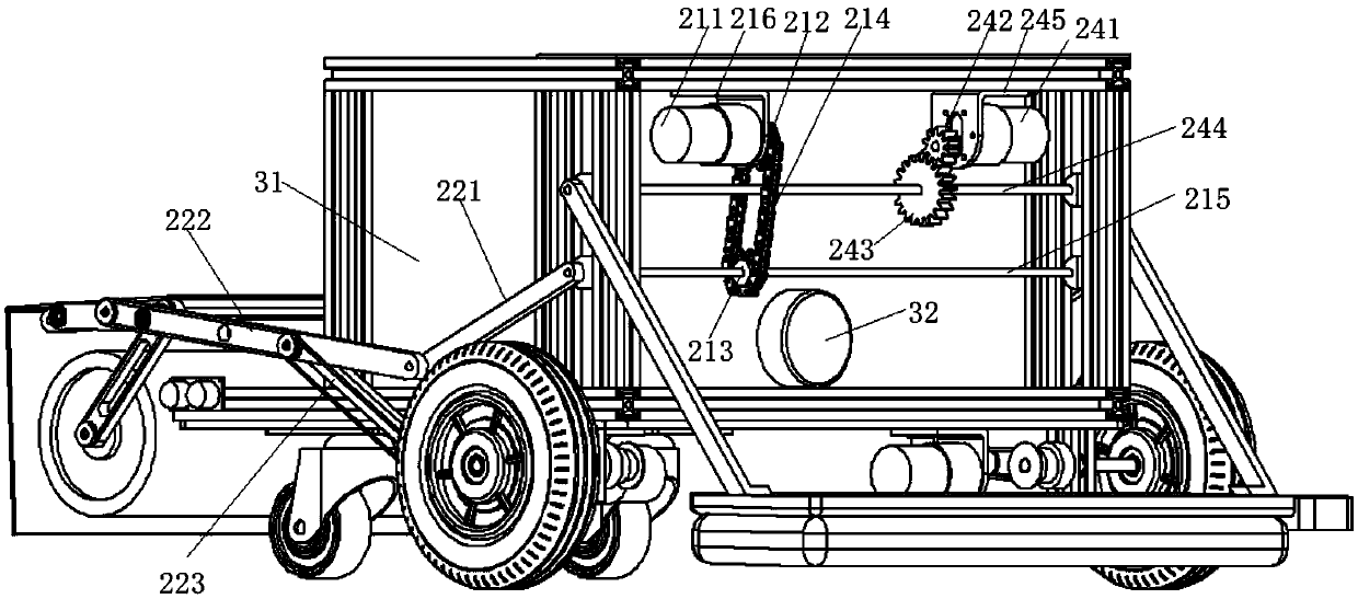 Intelligent indoor floor cleaning machine